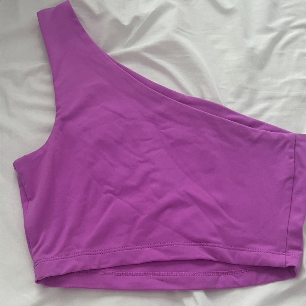 Revolve Susana Monaco Fuchsia One Strap Top